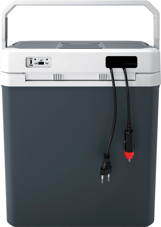 Tristar KB-7524 - Kühlbox 24 Liter - Thermoelektrisch - 12V Autoladegerät 230V Steckdose - Kühlt und heizt