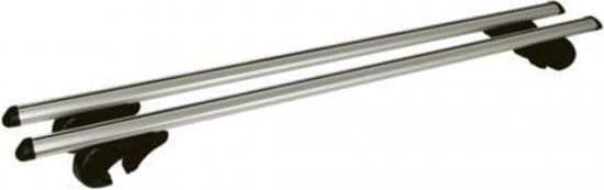 Pro Plus Dachrelingträger – Länge 120 cm – Aluminium – Maximale Belastung 90 kg – 2 Stück