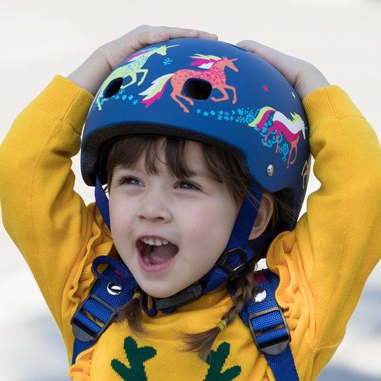 Micro - Helm - Einhorn (s) (ac2102bx) /Spielzeug zum Fahren /blau/s