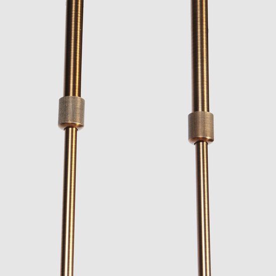Steinhauer - Hängeleuchte - Anthea - Bronze - Glas Metall - Designleuchte - E27 - 4325BR