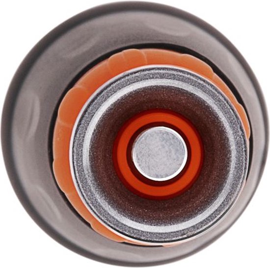 BLACK+DECKER Verstellbare Düse - Sprühpistole für Gartenschlauch - Einstellbarer Wasserdurchfluss - 12 x 3.5 x 3.5 CM - Orange/Schwarz