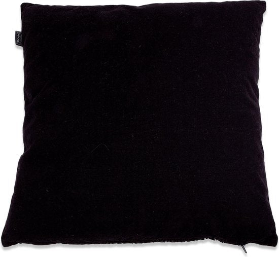 In The Mood Collection Madina Dekoratives Kissen - L50 x B50 cm - Schwarz