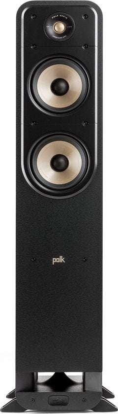 Polk Signature Elite ES55 - Standlautsprecher - 2-Wege - Leistungsstarker 6,5" Bass - Schwarz