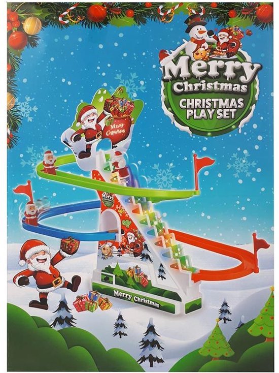 Weihnachtskletterbaum - Mit Licht und Musik - Spielset