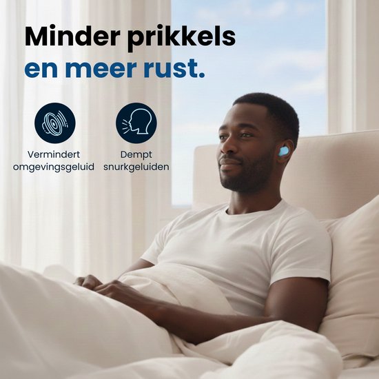 PurelyGoods® Schlaf-Ohrstöpsel - 20 Silikon-Schlaf-Ohrstöpsel - Anti-Schnarch - Seitenschläfer