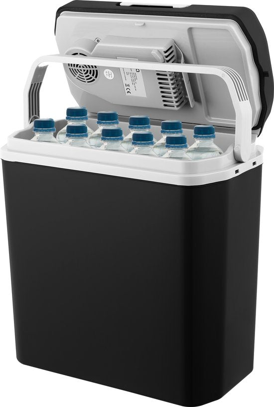 MOA Coolbox Electric 12v 230 volt - 22L - Kühlbox - Camping-Kühlschrank - Auto und Camping - Kühlung und Heizung - Schwarz