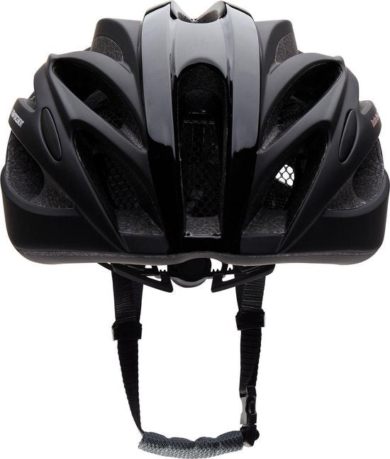AGU Tesero Fahrradhelm - Schwarz - L/XL - inkl. Insektenschutzgitter