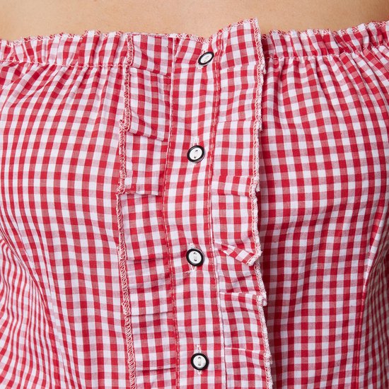 Dressforfun Faschingskostüm Bluse Hilde – Damen – Größe L
