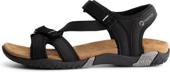 Travelin' Helsem Ladies - Wandersandalen - Schwarz