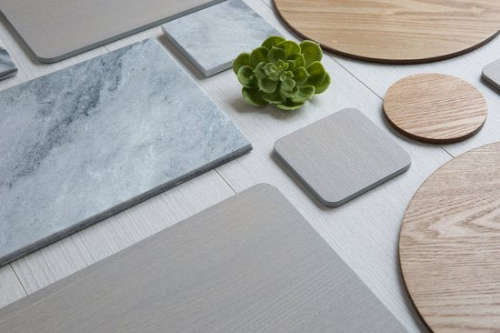 Creative Tops Untersetzer 10 Cm Marmor Grau 4 Stück