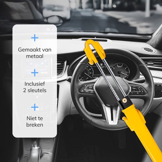 Lenkradschloss Car PRO - Anti-Diebstahl-Autosicherheit - Stoplock - Geeignet für Wohnmobile