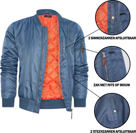 Cappuccino Italia Herrenjacke - Blau - Größe M
