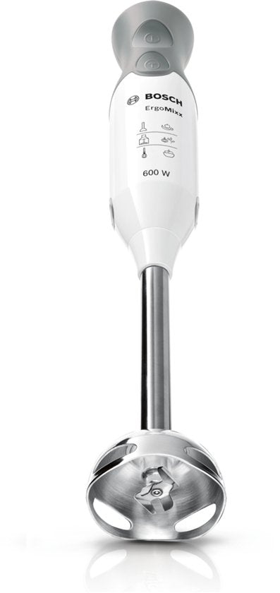 Bosch MSM66110 ErgoMixx - Stabmixer - 600W - Inklusive Messbecher - Weiß/Grau