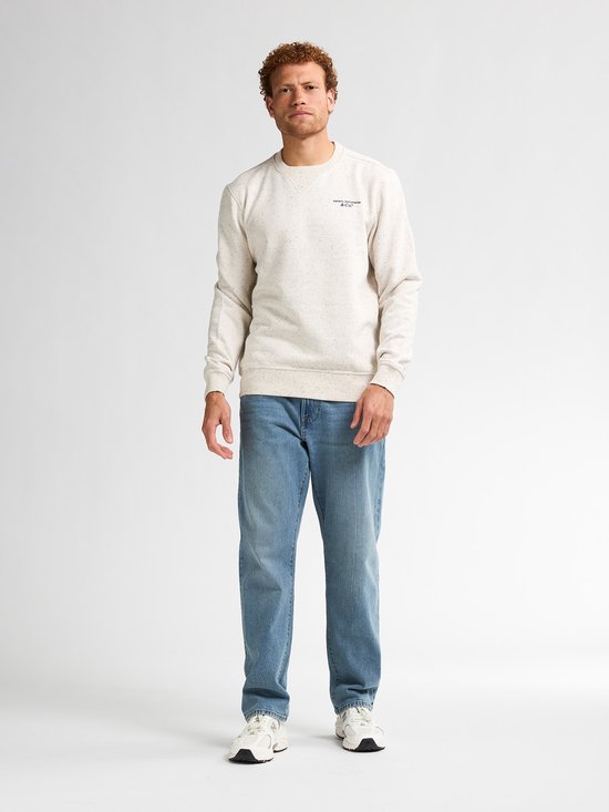Petrol Industries – Herren-Sweatshirt „Pagosa“ mit Logo-Aufdruck – Weiß – Größe L
