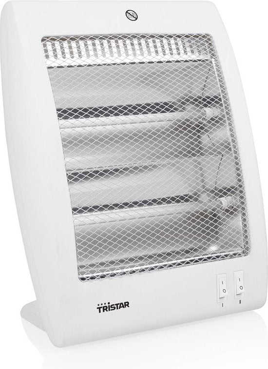 Tristar KA-5127 Elektroherd - 2 Einstellungen - Niedrige Wattzahl - Campingkocher 400-800 Watt - Umsturzschutz