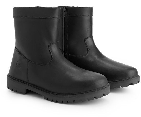 Travelin' Husby Men - Stiefel - Wollgefüttert - Schwarz - Größe 45