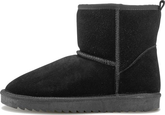 Hausschuhe Damen - Hausschuhe - Damenstiefel - Rutschfest - Memory Foam Fußbett - Schwarz - Größe 38