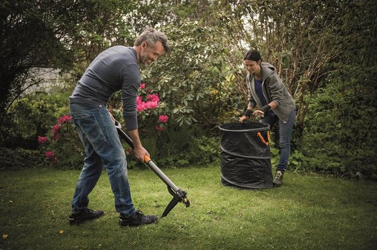 Fiskars Gartenabfallsack – Solid™ Gartensack – Faltbarer Gartenabfallsack – Pop-up – 172 Liter