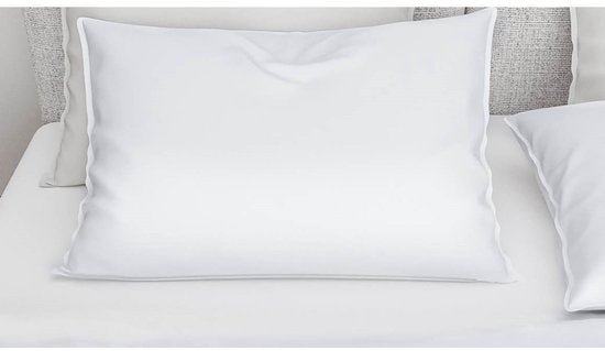 ZoHome Satinado Bettbezug - Doppel - 200x200/220 cm - Weiß