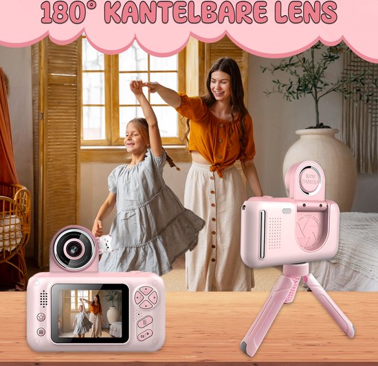 K&L Digitale Kinderkamera Kinder - Kinder Vlog Kamera - Kinderkameras Digital - Kameras Kinder - Kinderkamera