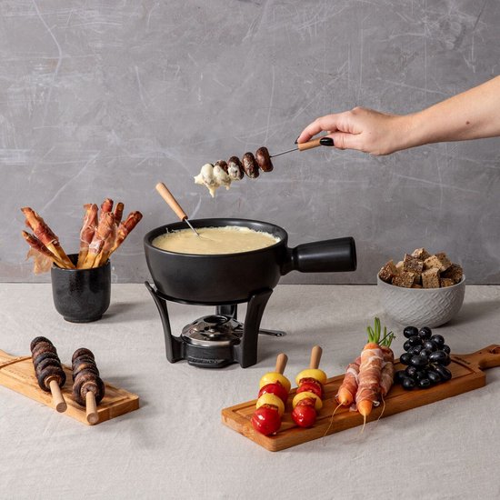 Boska Fondueset Nero - Käsefondueset - 1,3 L - Schwarz