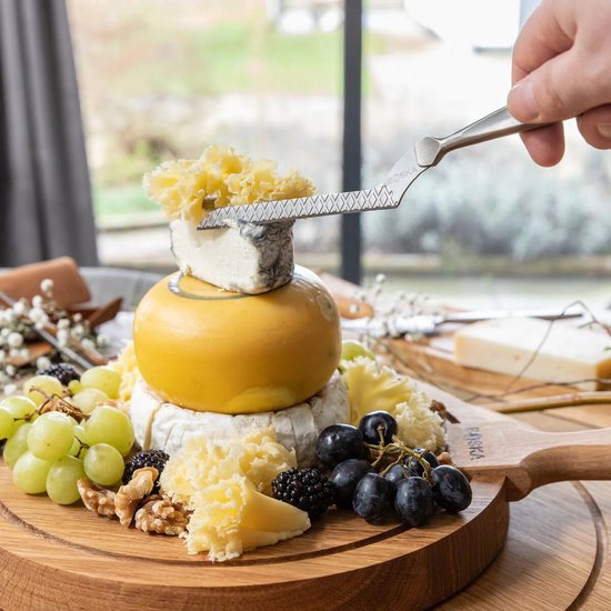 Boska Käsemesser Soft Monaco+ Nr.3 - Käsemesser Weichkäse - Briemesser - Preisträger - Edelstahl - Spülmaschinenfestes Käsemesser - Küchenutensilien - Küchenzubehör - - 10 Jahre Garantie