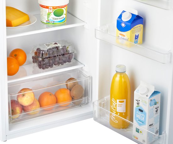 Tomado TLT4702W - Tischkühlschrank - 93 Liter - 3 Ablagen - Energielabel E - Weiß