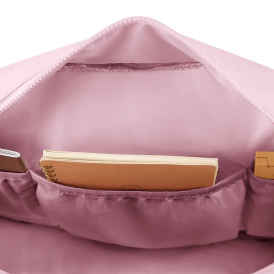 Skycases Weekend Bag - Persönlicher Gegenstand - Handgepäck für Ryanair und Transavia - Wasserdicht und geräumig - Intelligente Fächer - Ideal für Reisen und den täglichen Gebrauch - Pink