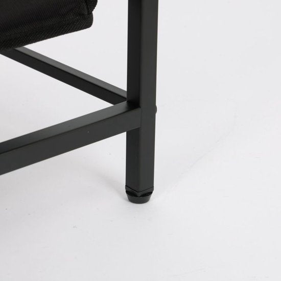 Ceruzo Doppelter Wäschekorb – Ausziehbar – Wäsche sortieren – Schwarz