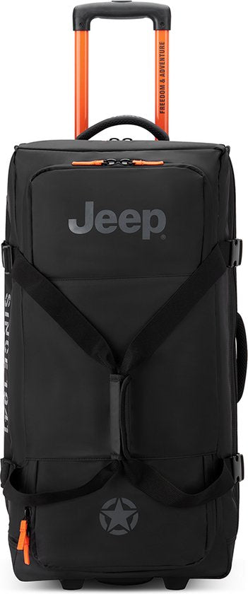 Jeep Coated Travel Bag Extra Large 82 cm Schwarz