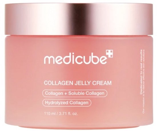 Medicube - Collagen Jelly Cream - 110 ml - Alle Hauttypen - Feuchtigkeitsspendend - Pflegend - Gesichtspflege - Koreanische Hautpflege