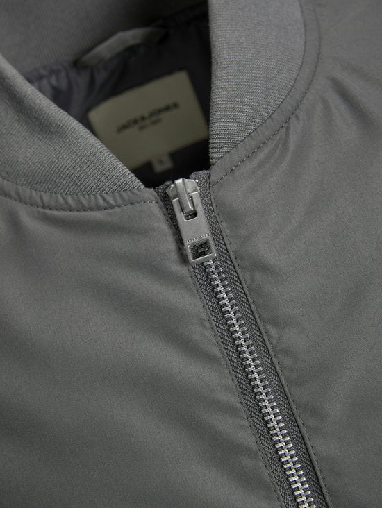 Jack & Jones - Herrenjacke Summer Mash Bomber - Grau - Größe XL