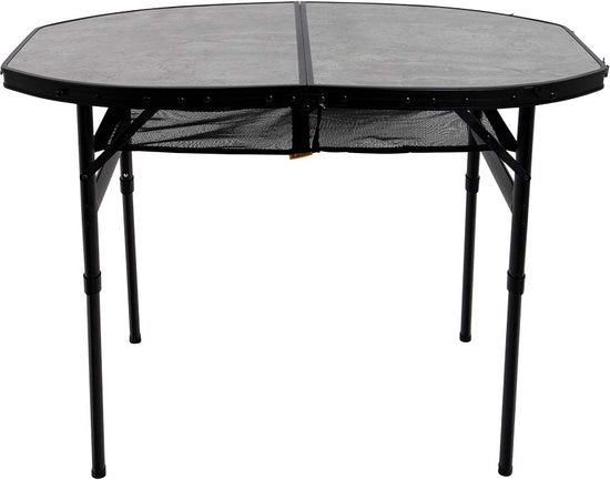 Bo-Camp - Industrie - Tisch - Northgate - Oval - Koffermodell - 100x70 cm