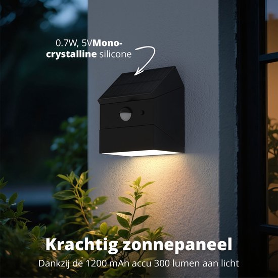 FlinQ Solar TwistCube 2er-Pack - Verwandelbar in 4 Formen - Solar-Wandleuchte für draußen - Solarbetriebene Außenleuchte mit Bewegungssensor - LED-Gartenleuchte mit Tag- und Nachtsensor - Außenbeleuchtung