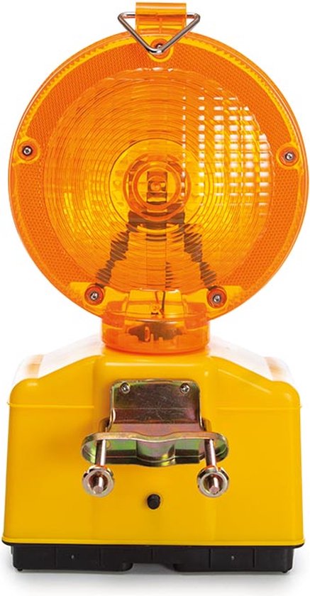 Perel Orange LED-Arbeitsleuchte, für gute Sichtbarkeit auf der Baustelle oder in gefährlichen Bereichen