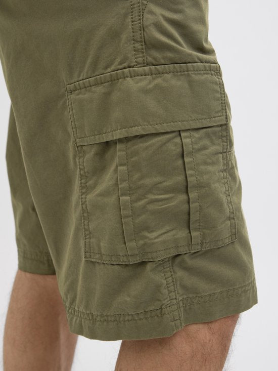 JACK&JONES - JWHZEUS CARGO SHORTS MID SN - Männer - Bermudashorts