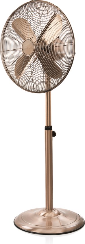 Tristar VE-5971 - Retro-Stativ-Ventilator - Ø 40 cm - Ausführung in Kupfer