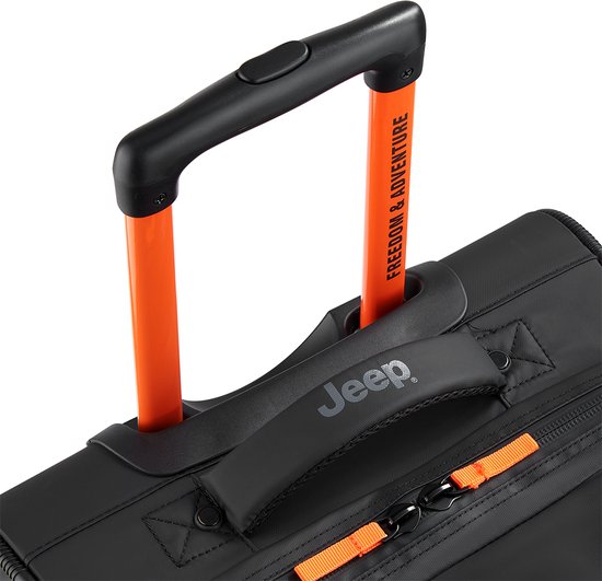 Jeep Coated Travel Bag Extra Large 82 cm Schwarz
