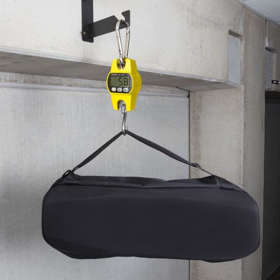 Perel Kranwaage, digital, 300 g bis 300 kg, automatische Abschaltung, Data-Hold-Funktion, Tara-Funktion, LCD-Display
