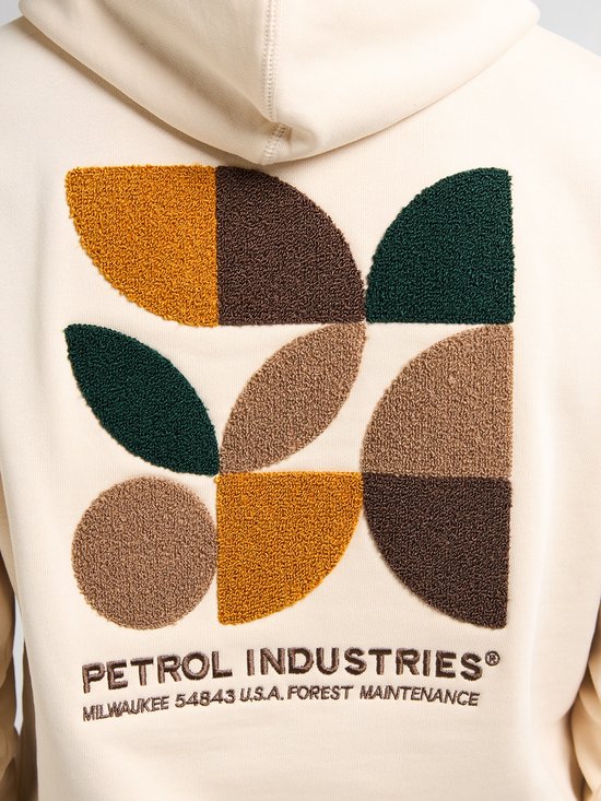 Petrol Industries - Herren Backprint Hoodie Sparta - Gelb - Größe XL