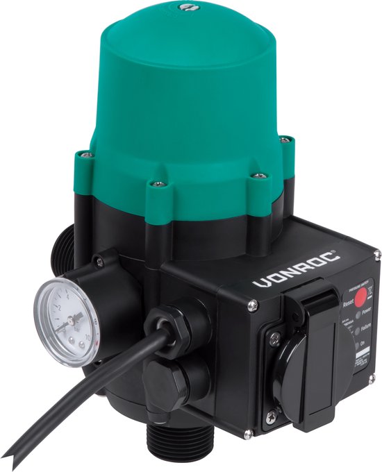 VONROC Druckschalter/elektronischer Druckschalter - Plug & Play - Universal - Max. 1100W