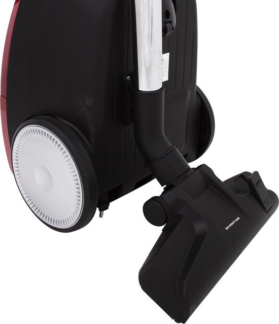 Inventum ST306RZA - Staubsauger mit Beutel - 3 Liter - HEPA 13 - Kabellänge 7 Meter - Rot