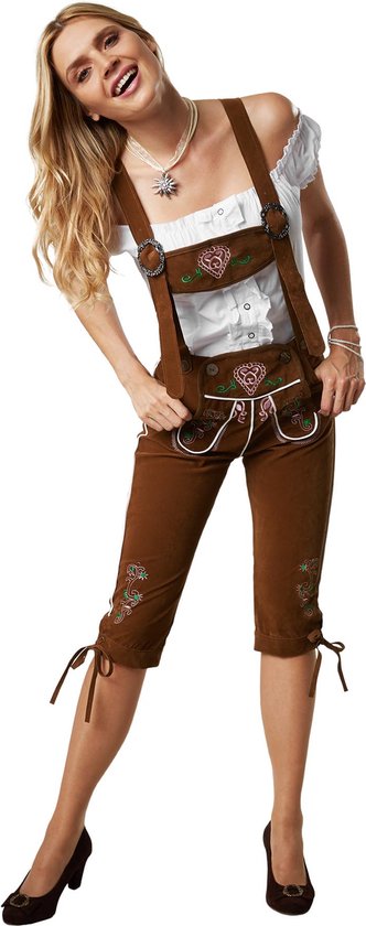 Dressforfun Faschingskostüm Lederhose Walchensee – Damen – Größe XXL