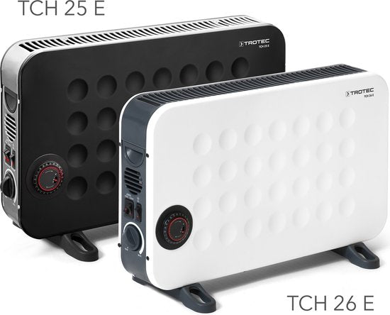 TROTEC Elektroheizung - Konvektor - TCH 26 E - Timer - programmierbar - 3 Einstellungen - Überhitzungsschutz - Frostschutz
