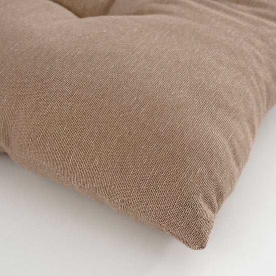 In The Mood Collection Paddy Stuhlkissen - L46 x B46 cm - Baumwolle - Beige