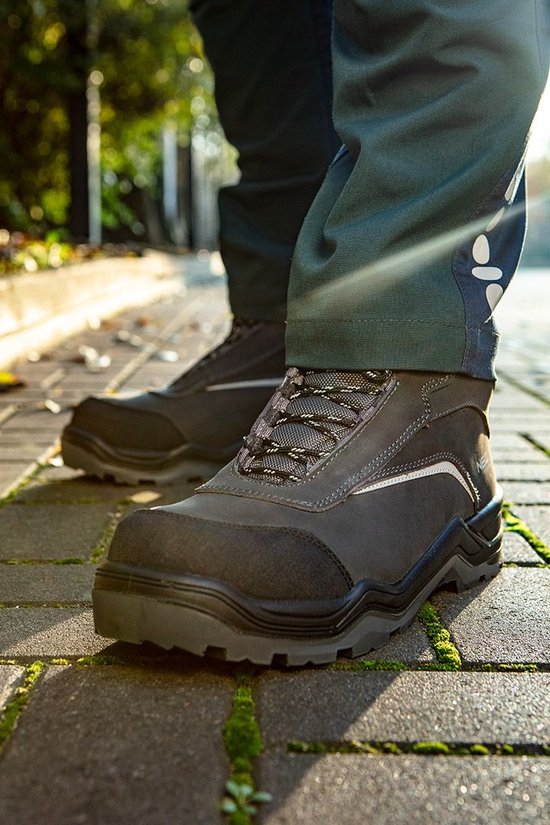 Neo Tools Herren-Sicherheitsstiefel Klasse S3 SRC, wasserdicht WR, rutschfest| Verstärkte Arbeitsstiefel mit Kevlar-Einlage, antistatische Einlage, ohne Metallelemente, durchtrittsicher