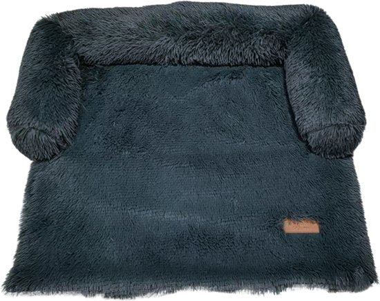 By Cee Cee Original Hundedeckenbank - Hundedeckenbank - Hundekorb - Premium - komplett abnehmbar - Dunkelgrau - 75x90 - Größe S