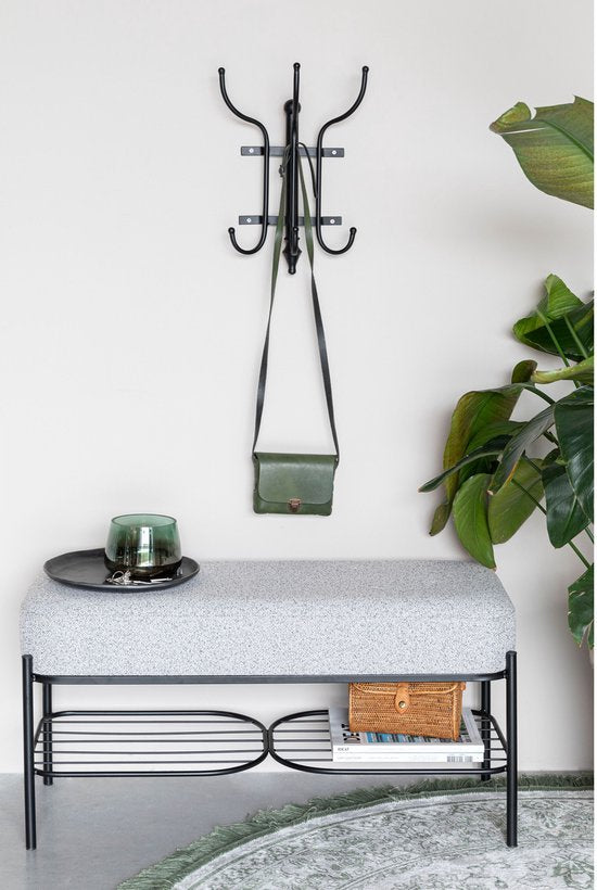Feliz Lifestyle Ran Wandgarderobe Metall Schwarz