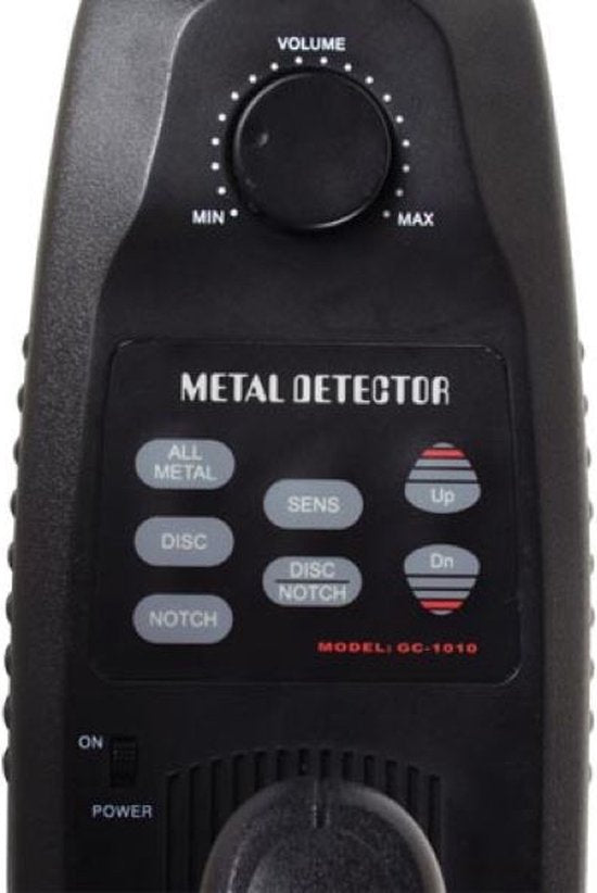 Velleman Metalldetektor, wasserdichte Suchspule 20 cm, LCD-Display, Suchtiefe 15 cm