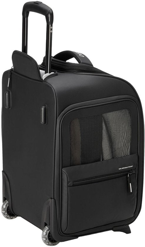 DELSEY PARIS Trolley Reisetasche Raspail 2R Pet Carrier Schwarz 48cm